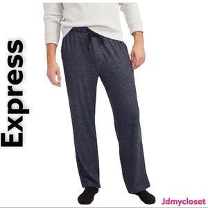 Express Solid Flannel Sleep Pant Size L